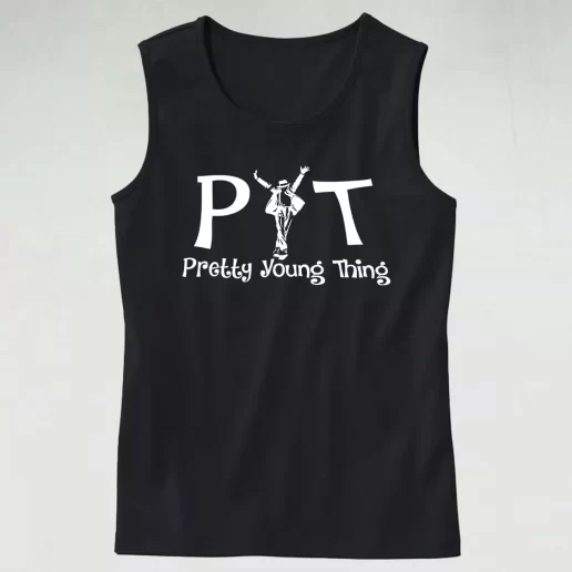 Pretty Young Thing Michael Jackson Classic Tank Top Style