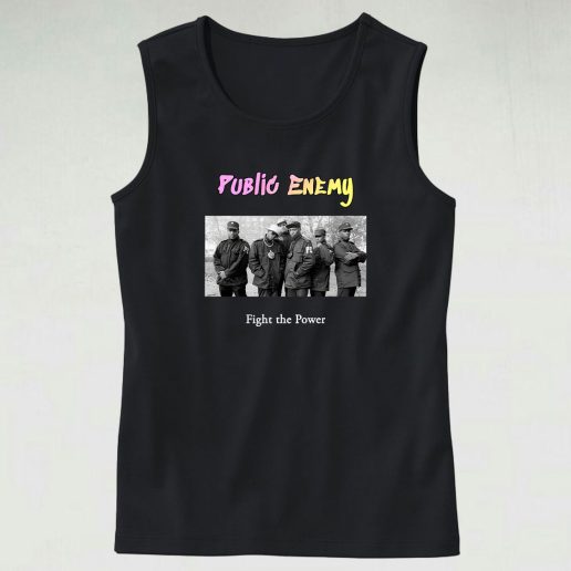 Public Enemy Fight The Power Hip Hop Tank Top 1