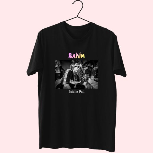 Rakim Paid In Full Hip Hop Rapper T Shirt 1