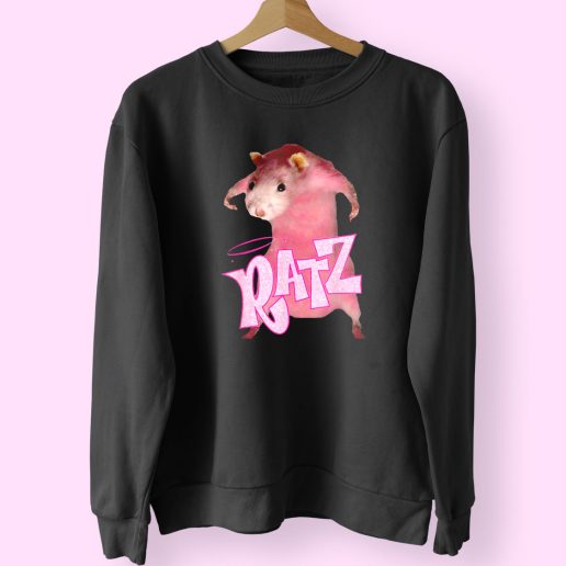 Ratz Pink Meme Funny Sweatshirt 1