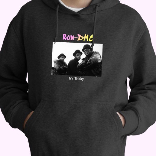 Run Dmc Its Tricky Rapper Quote Hoodie 1