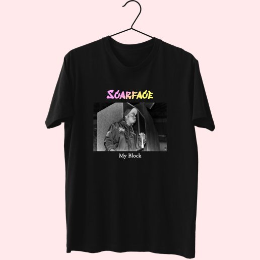 Scarface My Block Hip Hop Rapper T Shirt 1