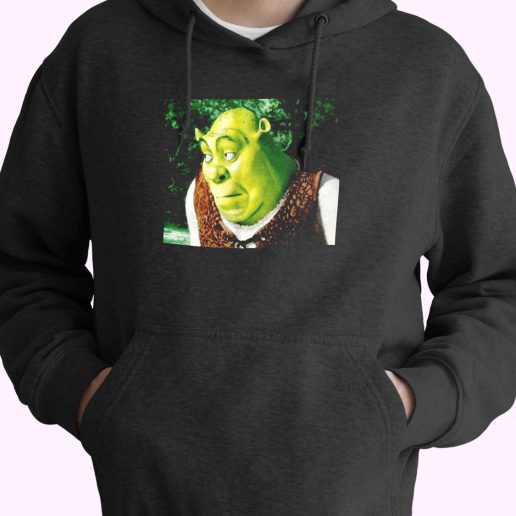 Shrek Bored Meme Funny Hoodie Streetwear 1