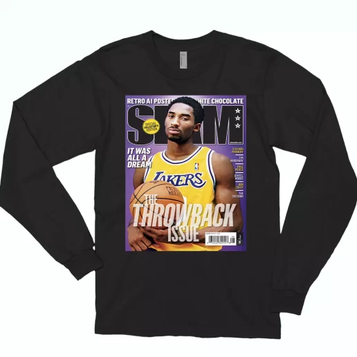 Slam Magazine Kobe Black Mamba Classic Long Sleeve T Shirt