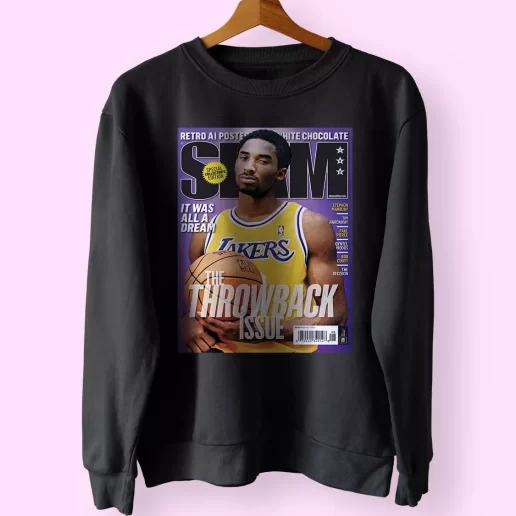 Slam Magazine Kobe Black Mamba Classic Sweatshirt Style