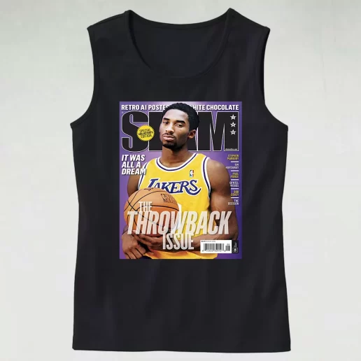 Slam Magazine Kobe Black Mamba Classic Tank Top Style