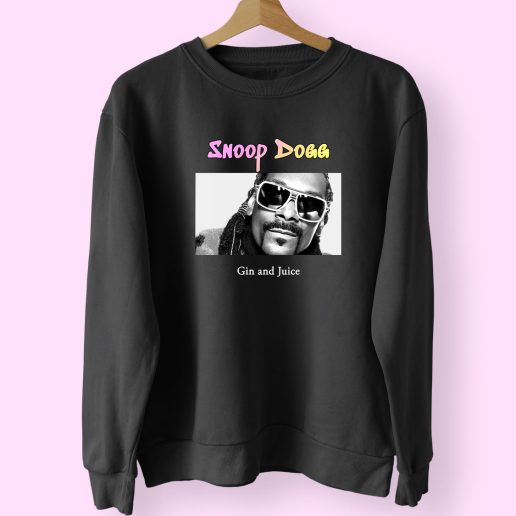 Snoop Dogg Gin And Juice Vintage Rapper Sweatshirt 1