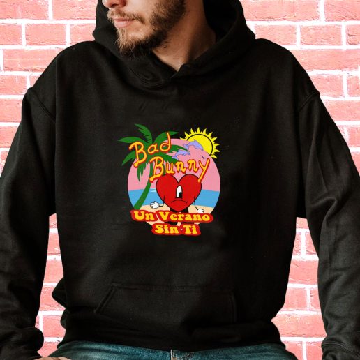 Streetwear Hoodie Bad Bunny Un Verano Sin Ti 1