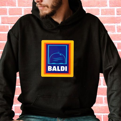 Streetwear Hoodie Baldi Aldi Bald Head 1