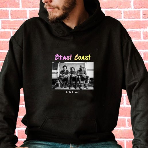 Streetwear Hoodie Beast Coast Left Hand 1