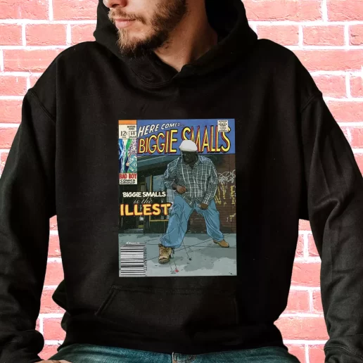 Streetwear Hoodie Biggie Smalls Is The Illest Comic Book