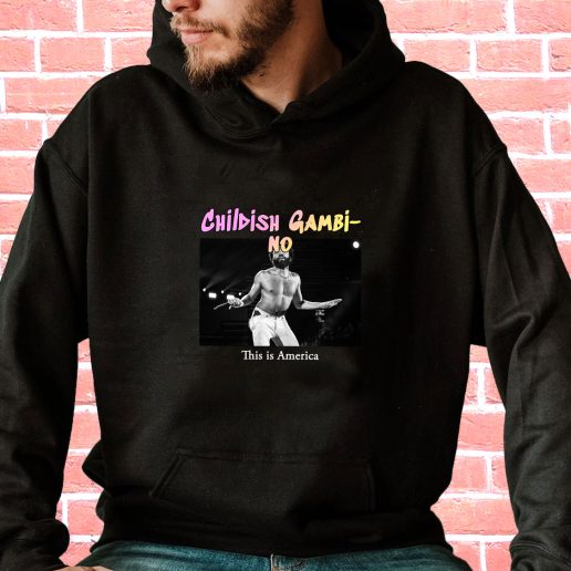 Streetwear Hoodie Childish Gambino This Is America 1