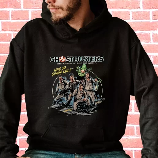 Streetwear Hoodie Ghostbusters To Save The World