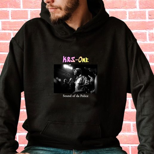 Streetwear Hoodie Krs One Sound Of Da Police 1