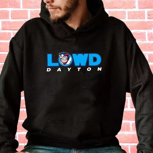 Streetwear Hoodie Lowd Dayton Flyers Basketbal Unisex On Sale