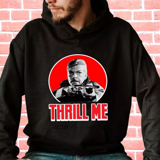 Streetwear Hoodie Night Of The Creeps Thrill Me Zombie Sci Fi Horror Film Alien 80s