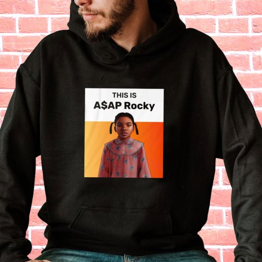 Streetwear Hoodie This Is Asap Rocky Polar Express Girl Sarcastic 1