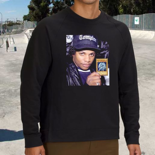 Streetwear Sweatshirt Eazy E Compton Pokeman Card 1