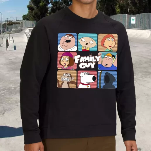 Streetwear Sweatshirt Family Guy Group Tv Show Streetwear On Sale