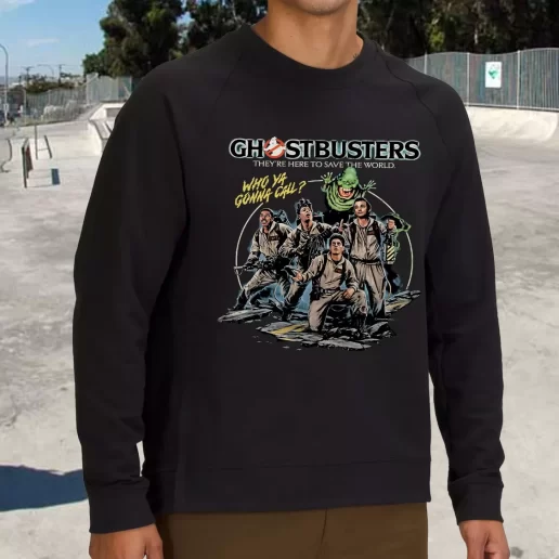 Streetwear Sweatshirt Ghostbusters To Save The World