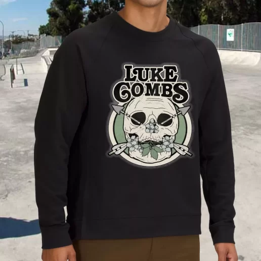 Streetwear Sweatshirt Luke Combs Pick 90s Style