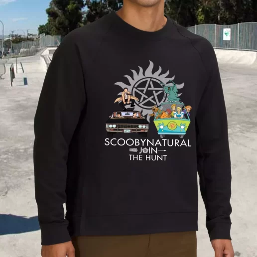 Streetwear Sweatshirt Scoobynatural Join The Hunt Supernatural Sam Dean Winchester Sweatshirt