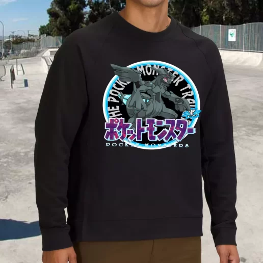 Streetwear Sweatshirt Zekrom Pokemon