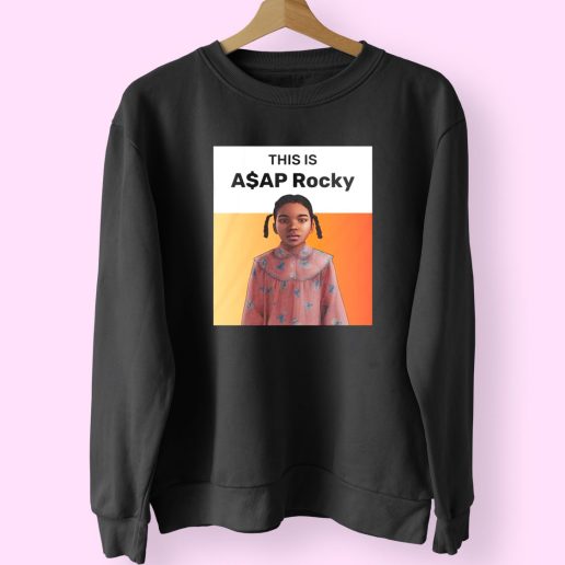This Is Asap Rocky Polar Express Girl Sarcastic Funny Sweatshirt 1