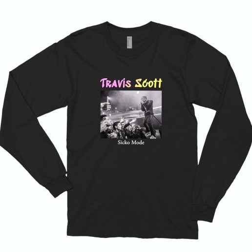 Travis Scott Sicko Mode Rapper Long Sleeve Shirt 1