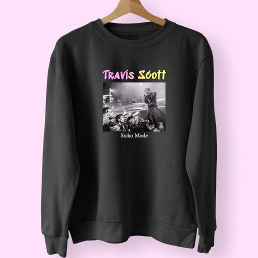 Travis Scott Sicko Mode Vintage Rapper Sweatshirt 1