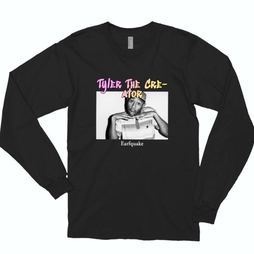 Tyler The Creator Earfquake Rapper Long Sleeve Shirt 1