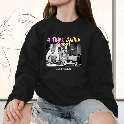 Vintage Sweatshirt A Tribe Called Quest Can I Kick It 1