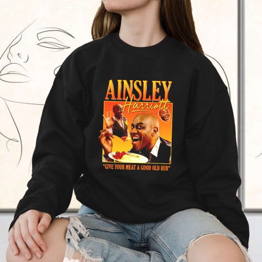 Vintage Sweatshirt Ainsley Harriott 1