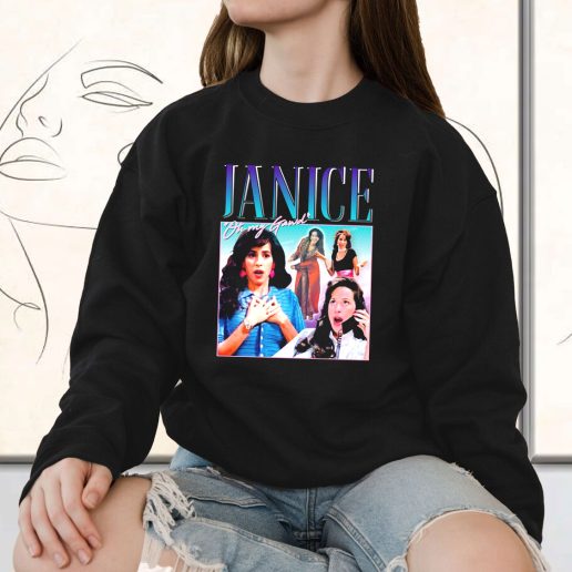 Vintage Sweatshirt Chandler Bing Tv Show Janice Oh My Gowd 1