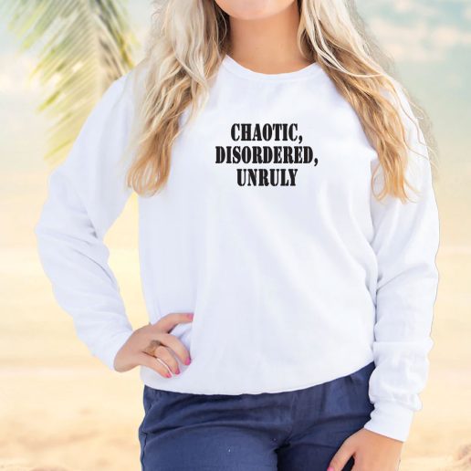 Vintage Sweatshirt Chaotic Disordered Unruly 1