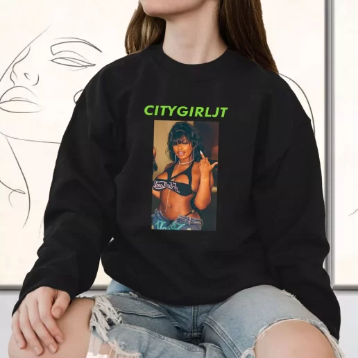 Vintage Sweatshirt City Girls Jt