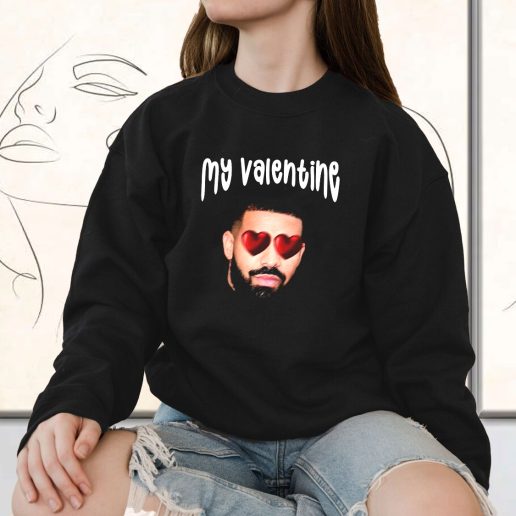 Vintage Sweatshirt Drake My Boyfriend In Valentine 1