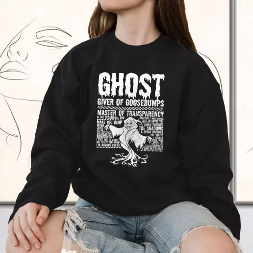 Vintage Sweatshirt Ghost Giver Of Goosebumps