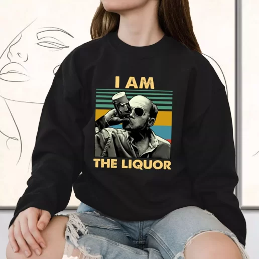 Vintage Sweatshirt Jim Lahey I Am The Liquor Cool Fashion