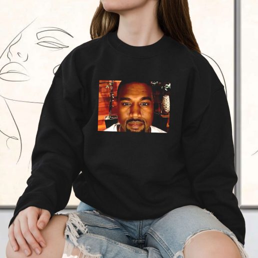 Vintage Sweatshirt Kanye West Meme 1