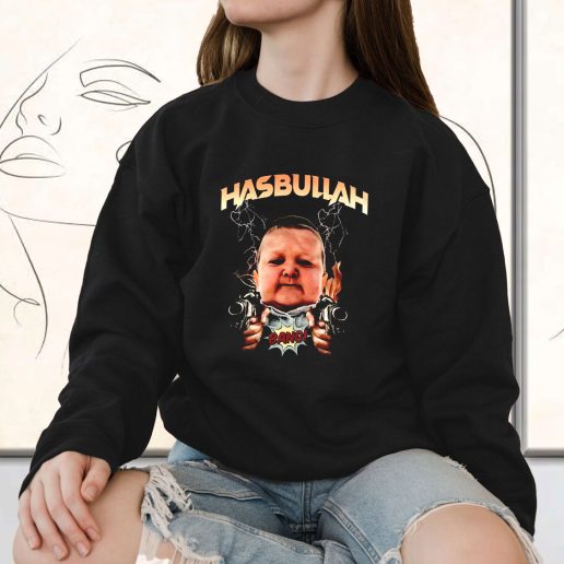 Vintage Sweatshirt King Hasbulla Meme 1