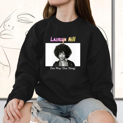 Vintage Sweatshirt Lauryn Hill Doo Wop That Thing 1