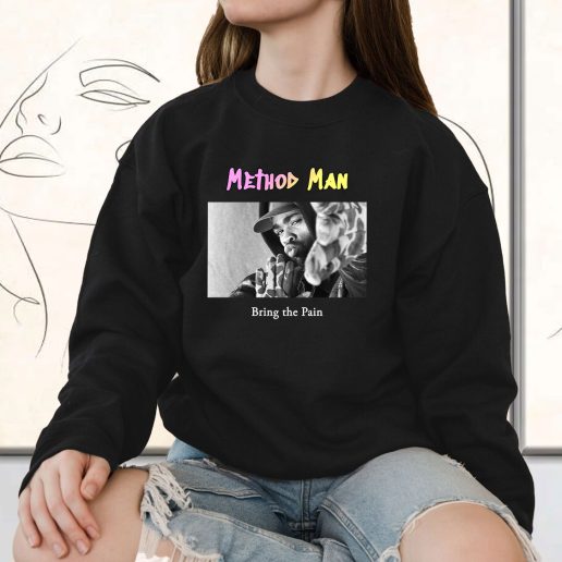 Vintage Sweatshirt Method Man Bring The Pain 1