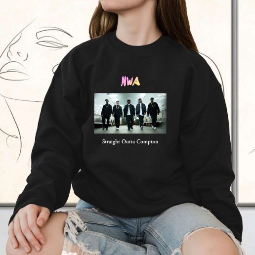 Vintage Sweatshirt Nwa Straight Outta Compton 1