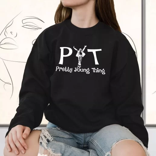 Vintage Sweatshirt Pretty Young Thing Michael Jackson