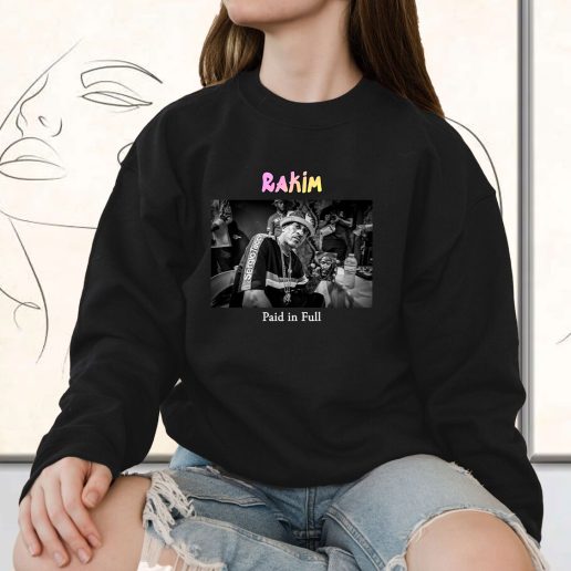 Vintage Sweatshirt Rakim Paid In Full 1