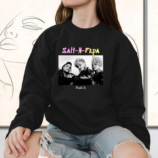 Vintage Sweatshirt Salt N Pepa Push It 1