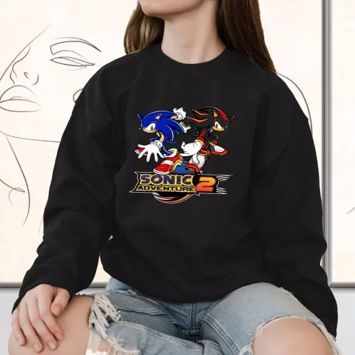 Vintage Sweatshirt Sonic Adventure Icon 2