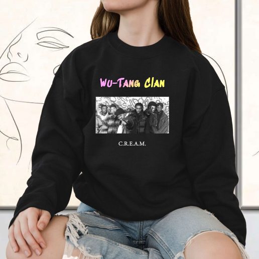 Vintage Sweatshirt Wu Tang Clan Cream 1