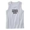 Withering Shrinking Drying Recession Quote Tank Top 1